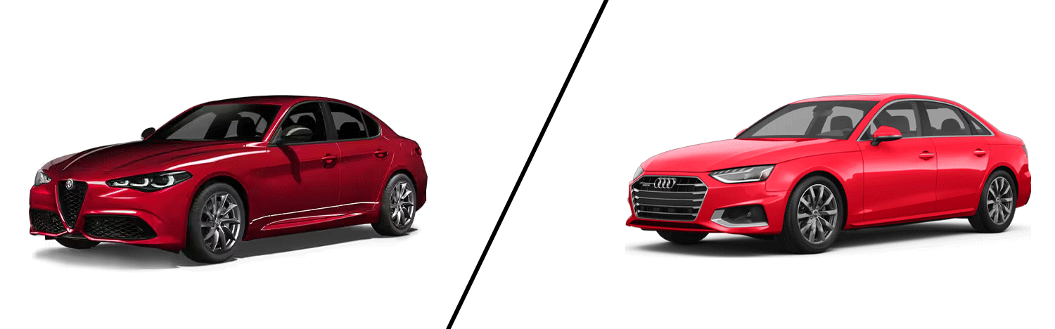 2025 Alfa Romeo Giulia vs 2025 Audi A4