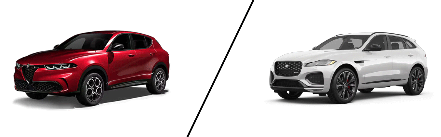 2025 Alfa Romeo Tonale vs 2025 Jaguar F-PACE
